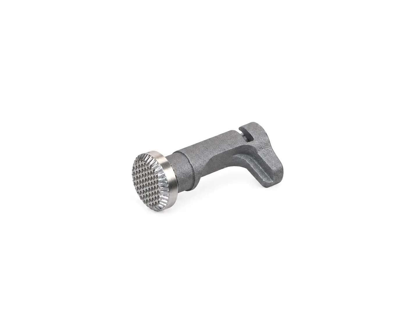 Retén de Cargador Extendido 1911 Stainless Steel – Checkered