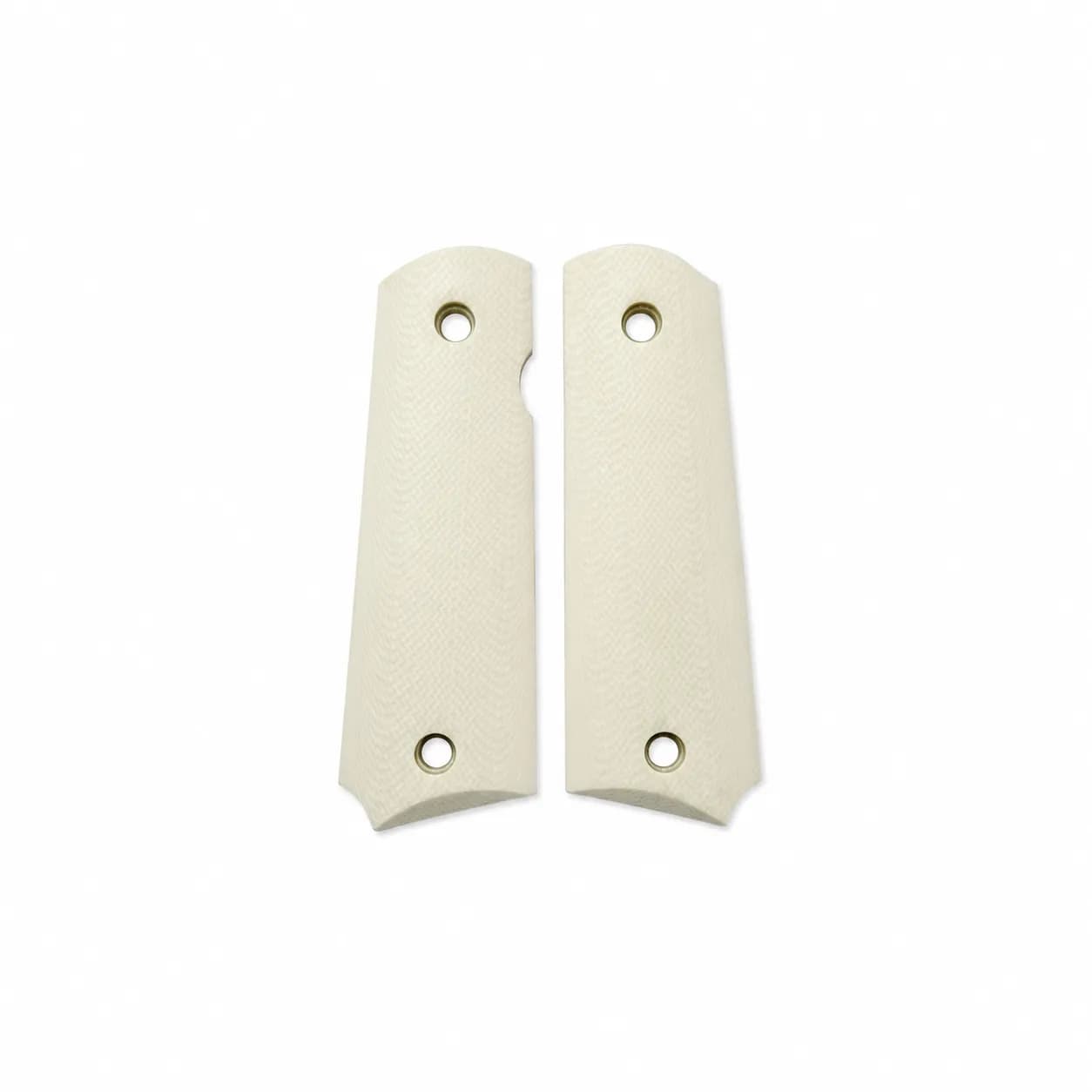 Cachas para 1911 – Texturadas Color Blanco