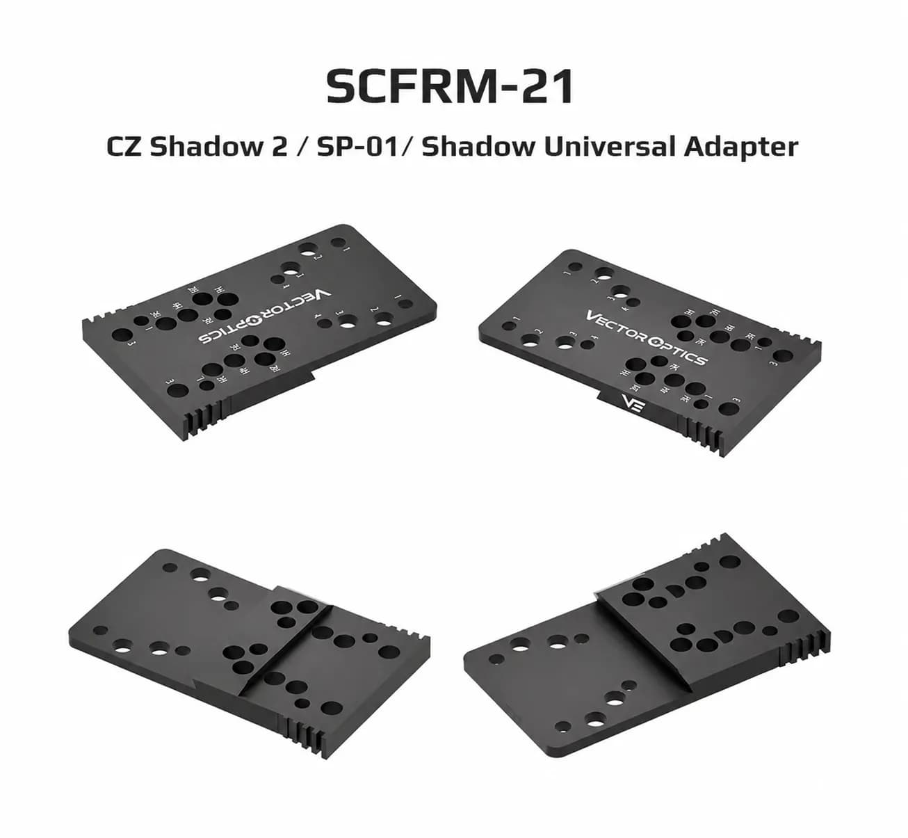 Placa Adaptadora Vector Optics SCFRM-21 CZ Shadow 2 / SP-01