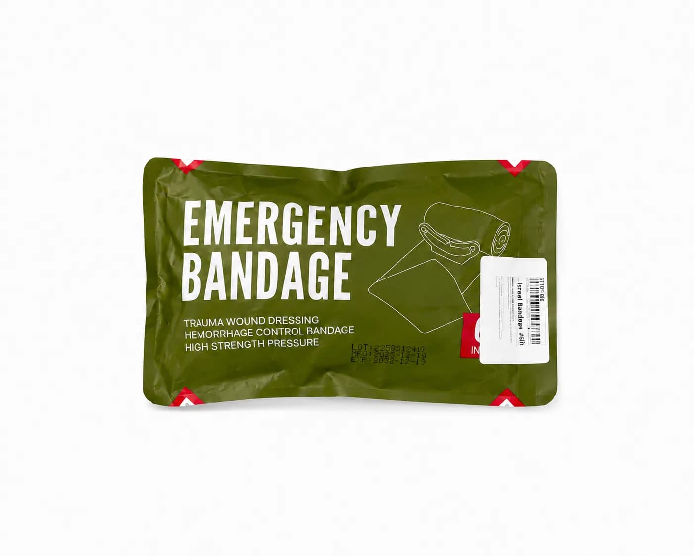 Vendaje Israelí de Emergencia 6" (15 cm) – Trauma Bandage