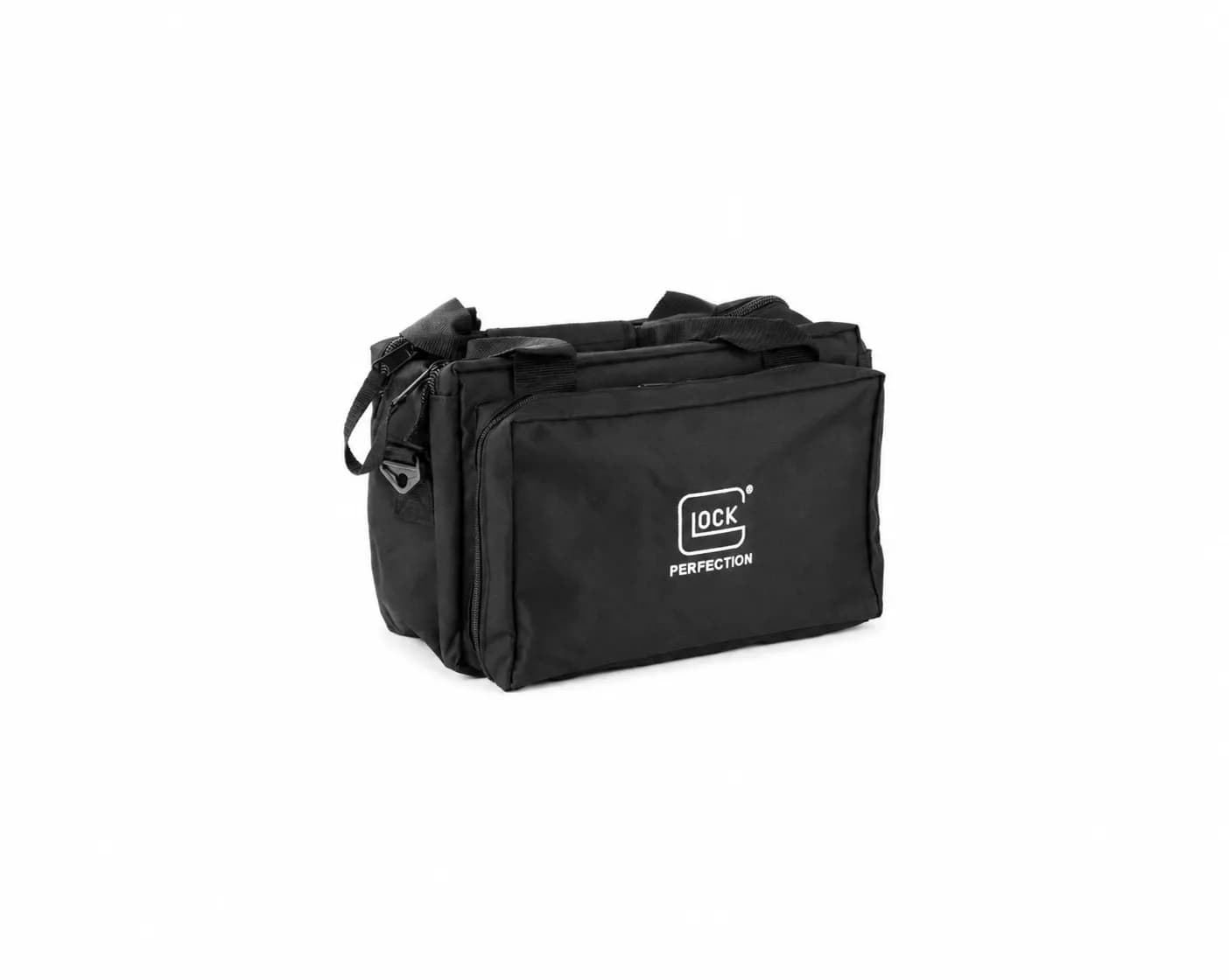 Bolso de Tiro Glock Performance Range Bag – Capacidad para 4 Pistolas (Negro)