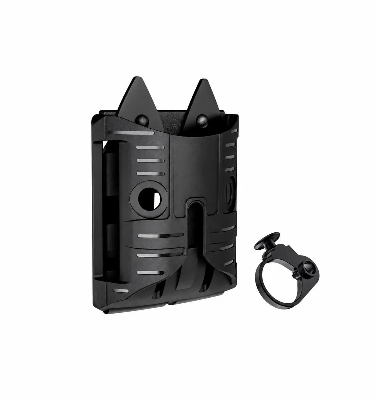 Base de Retención y Acople Rápido para Chaleco MOLLE – Porta Fusil / Carabina