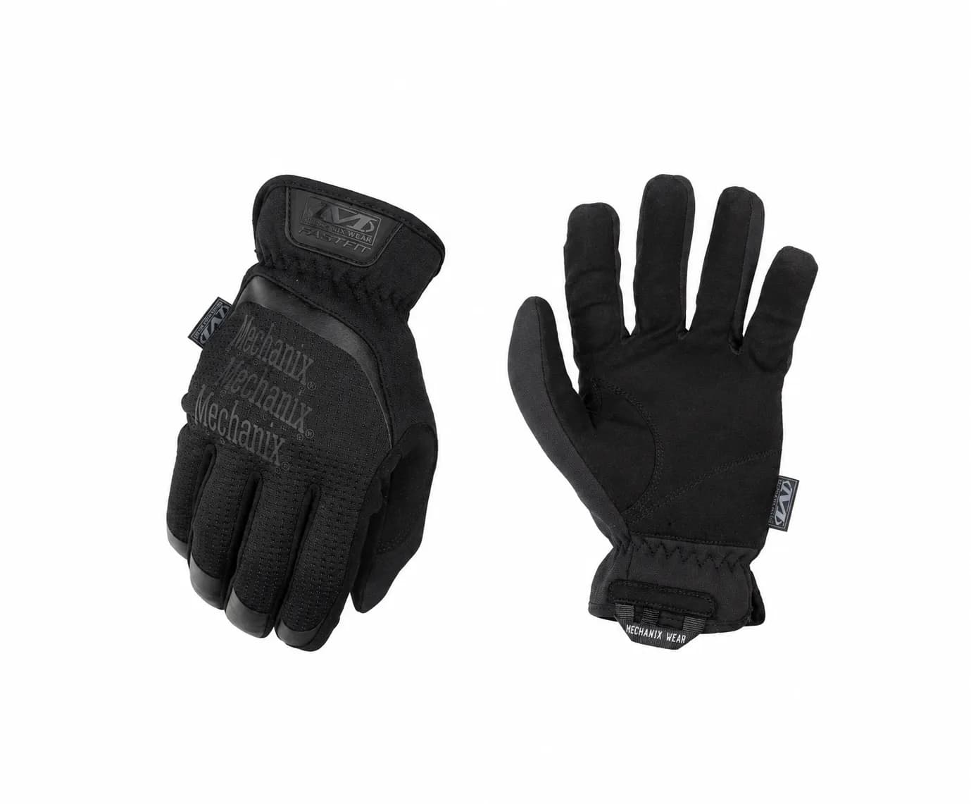 Guantes Tácticos Mechanix Wear FastFit Covert – Negro – Talle L