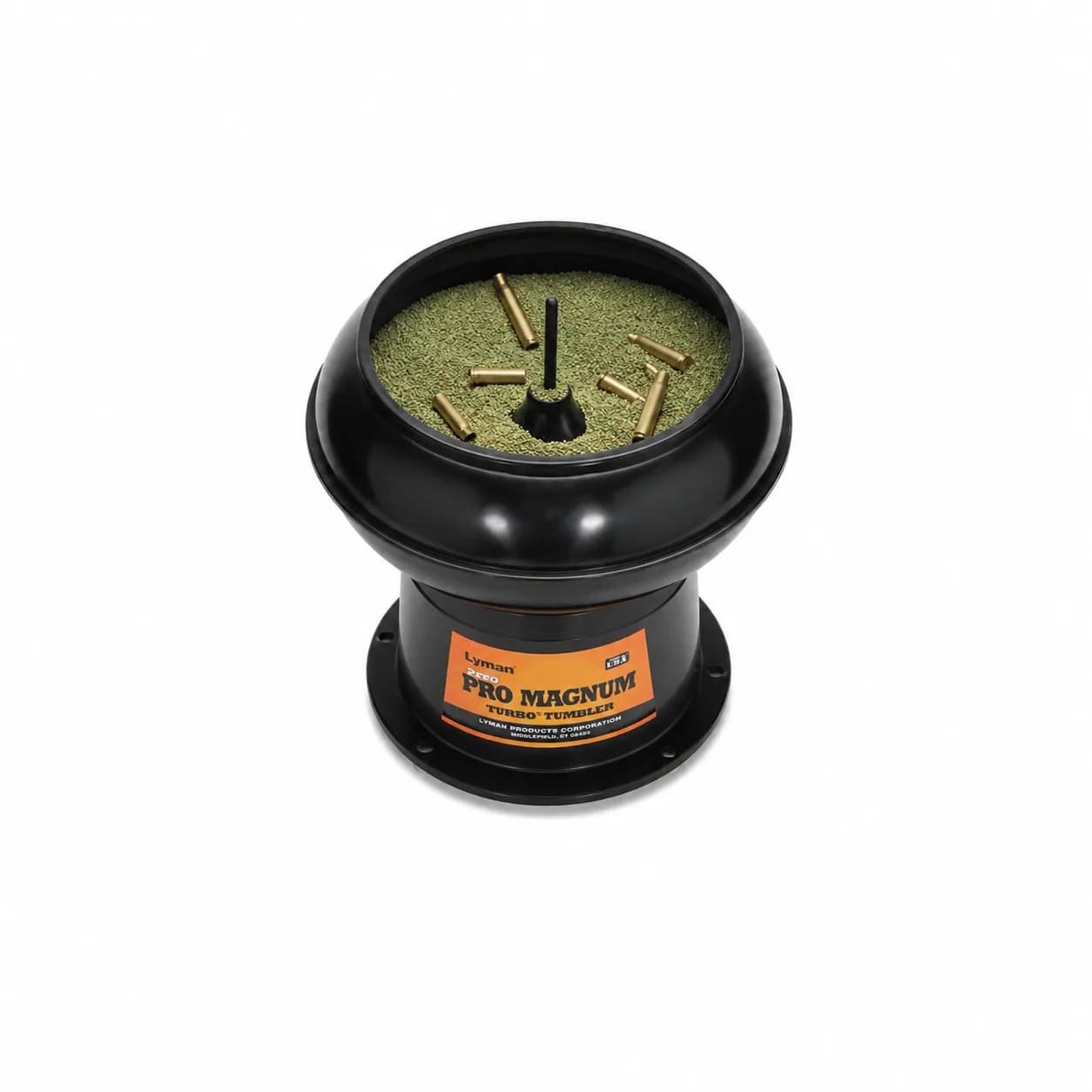 Tumbler Vibratorio Lyman Pro Magnum 115V – Limpiador y Pulidor de Vainas 7,5 L