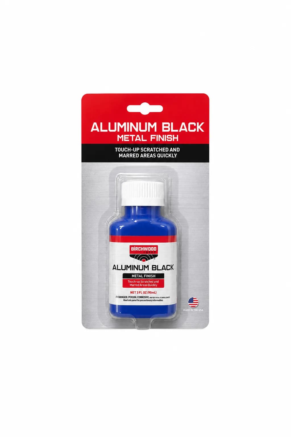 Birchwood Casey Aluminum Black Metal Finish 90 ml – Restaurador de Acabado para Aluminio