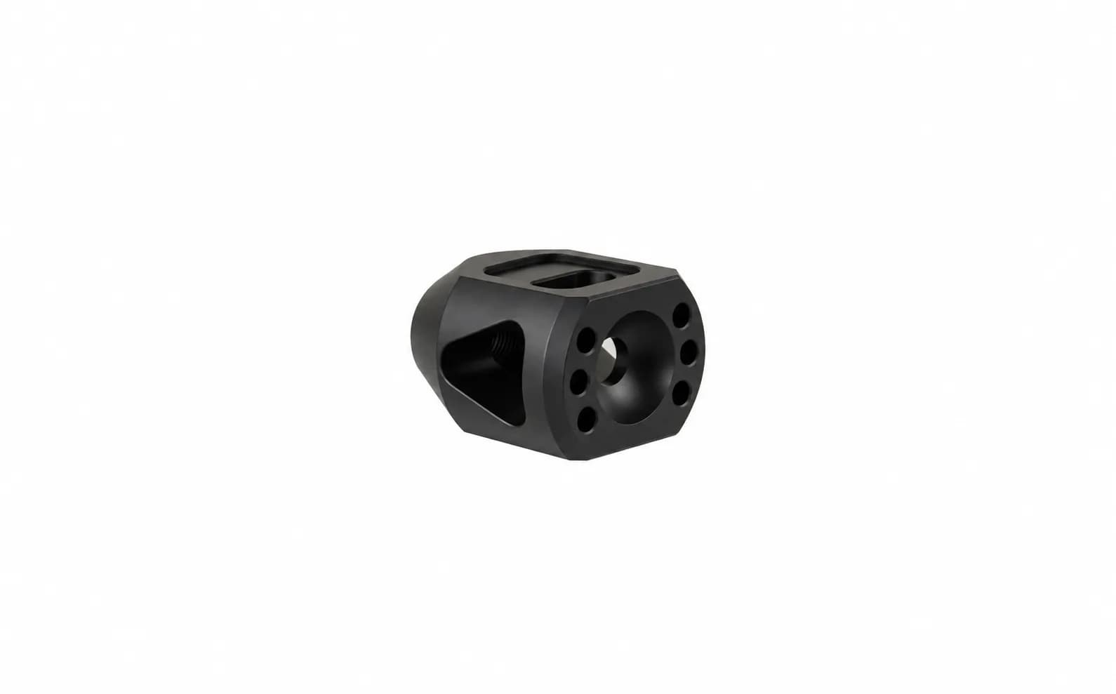 Compensador Chico 9mm 1/2x28 TPI de Aluminio con Contratuerca