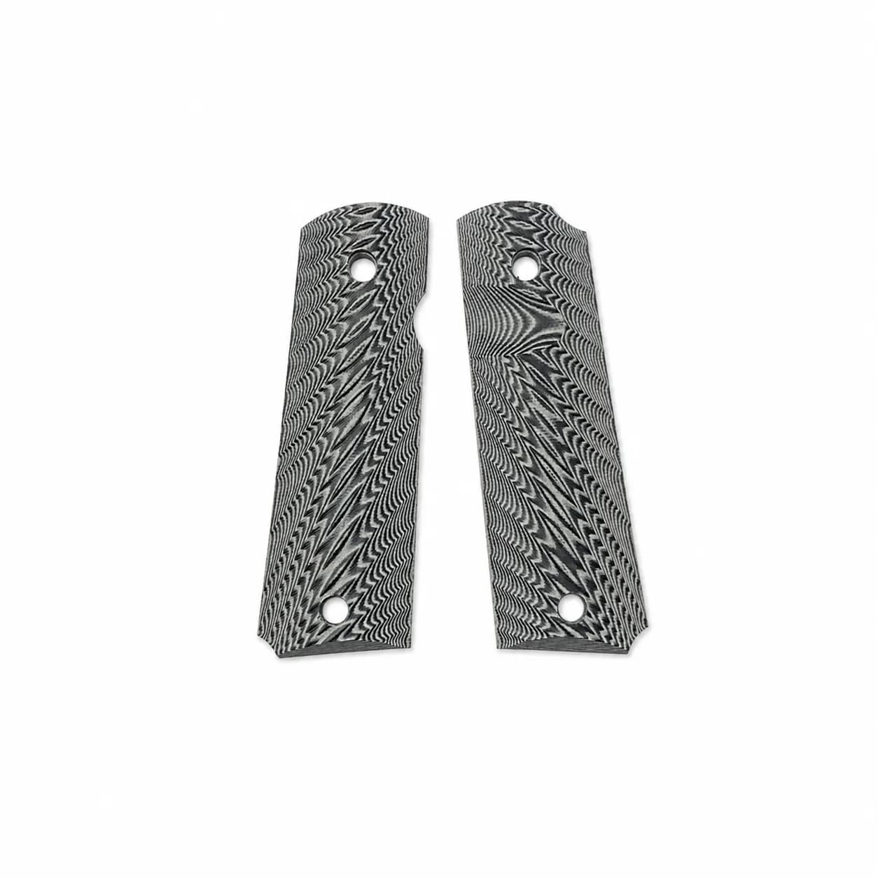 Cachas Tácticas para 1911 – Texturadas Gris y Negro