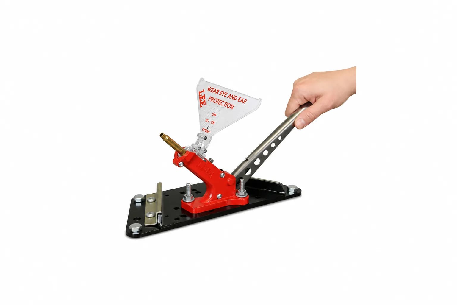 Colocador de Fulminantes Lee Precision Auto Bench Prime – De Mesa