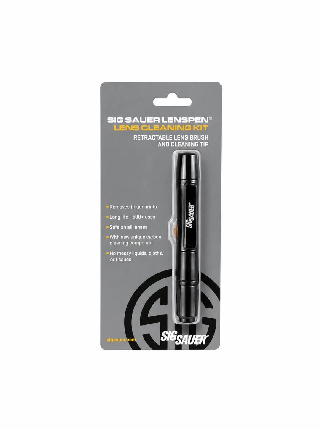 Kit de Limpieza para Lentes SIG SAUER LensPen SOLCK1 – Cepillo Retráctil y Punta de Carbón