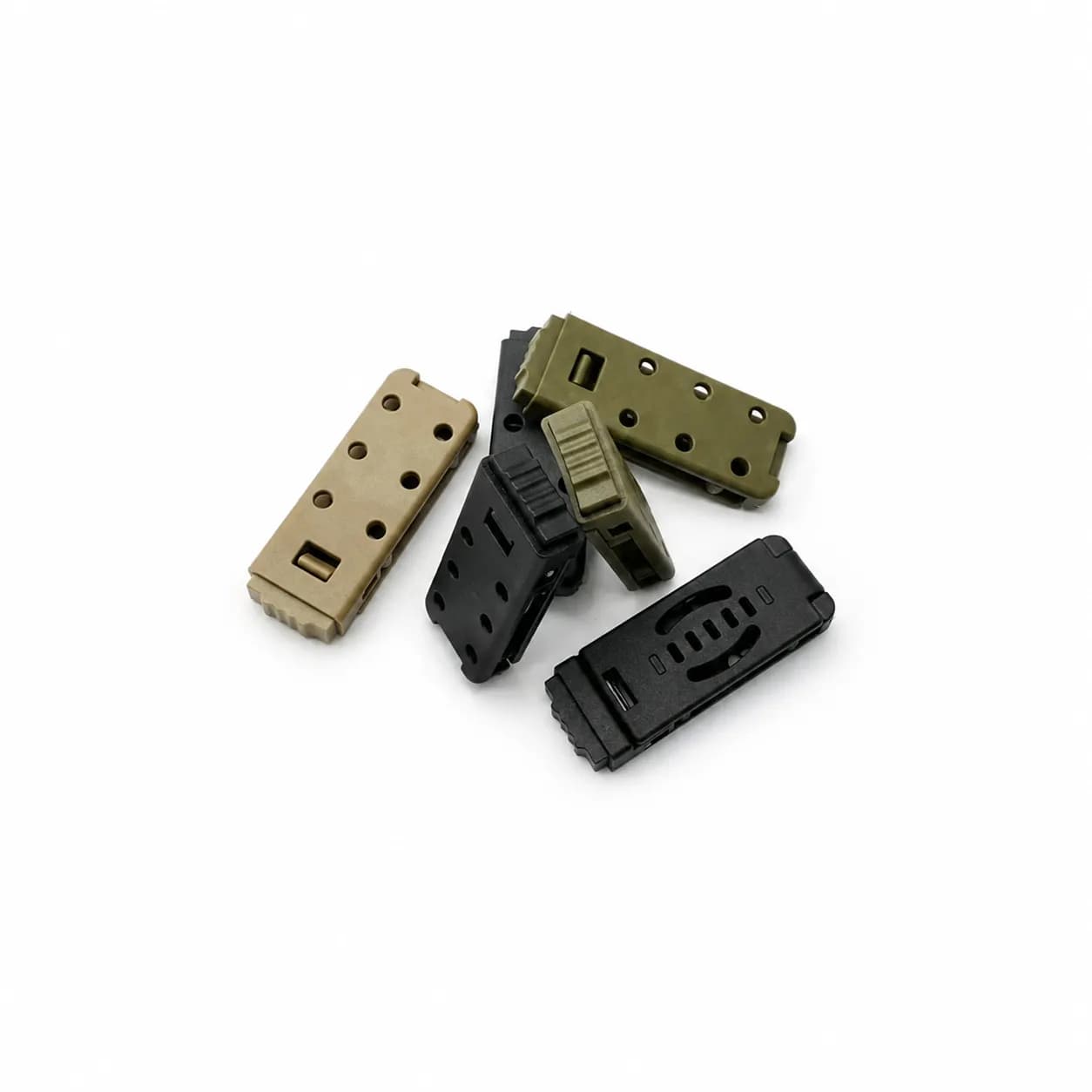 Pasador de Cinturón Táctico Ajustable Belt Loop para Funda – Negro
